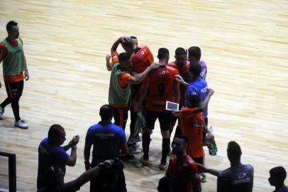  CARLOS BARBOSA, RS, BRASIL 17/12/2018ACBF x Atlântico. Final da Liga Gaucha de Futsal. (Marcelo Casagrande/Agência RBS)