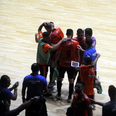  CARLOS BARBOSA, RS, BRASIL 17/12/2018ACBF x Atlântico. Final da Liga Gaucha de Futsal. (Marcelo Casagrande/Agência RBS)