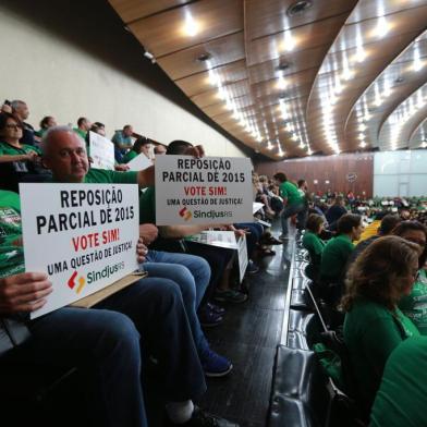  PORTO ALEGRE, RS, BRASIL, 18-12-2018. Deputados devem votar na Assembleia Legistiva o Orçamento do Estado de 2019 e o projeto que mantém elevadas as alíquotas de ICMS. (OMAR FREITAS/AGÊNCIA RBS)