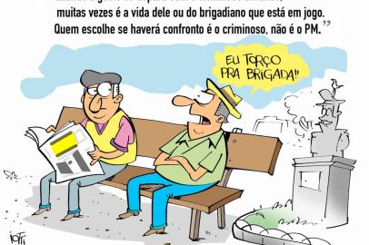 Charge de Iotti publicada em 19 de dezembro de 2018