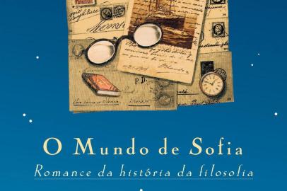 Reprodução da capa do livro O Mundo de Sofia, do filósofo norueguês Jostein Gaarder. Editora Cia. das Letras. 