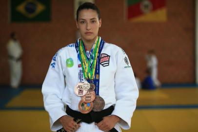  PORTO ALEGRE, RS, BRASIL - Destaques do esporte gaúcho de 2018.Entrevista com a judoca Alexia Castilhos.Indexador: Jeff Botega