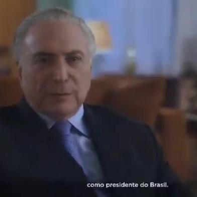 Michel Temer, pronunciamento, redes sociais, mandato, Youtube, Natal