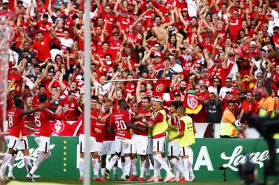  PORTO ALEGRE, RS, BRASIL, 14-10-2018.Inter recebe o São Paulo no Beira-Rio. Partida é válida pela 29ª rodada do Brasileirão. (FÉLIX ZUCCO/AGÊNCIA RBS)