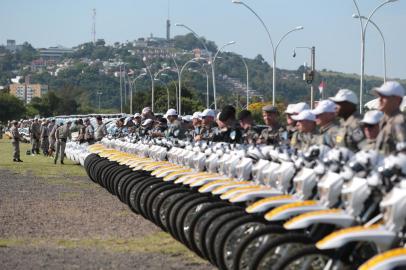  PORTO ALEGRE, RS, BRASIL, 27/12/2018 - Entrega de Viaturas à Brigada Militar, Susepe, IGP e CBMRS. (FOTOGRAFO: FERNANDO GOMES / AGENCIA RBS)