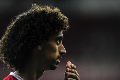 PORTO ALEGRE, RS, BRASIL - O Inter enfrenta o  Cruzeiro no estádio Beira-Rio em jogo válido pelas quartas de final do Gauchão. Jogador Valdívia. (FOTO: FÉLIX ZUCCO/AGÊNCIA RBS).