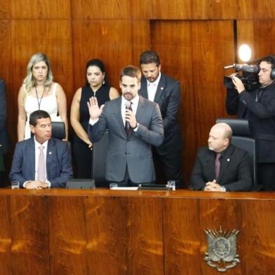  PORTO ALEGRE, RS, BRASIL, 01/01/2019 -Posse de Eduardo Leite na Assembléia Legislativa. (FOTOGRAFO: ROBINSON ESTRÁSULAS / AGENCIA RBS)