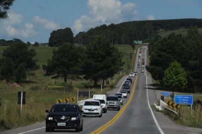  São Francisco de Paula, RS, Brasil 01-01-2019Movimento da Rotoa do Sol, RSC-453 na volta do feriado de final de ano. (Felipe Nyland/Agência RBS)