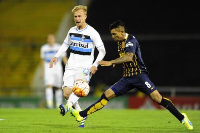  ROSÁRIO, SANTA FÉ, ARGENTINA - 05.05.2016 : O clube argentino Rosario Central recebe o Grêmio no estádio Gigante de Arroyito, pelas oitavas de final da Copa Libertadores da América 2016. (FOTO: FÉLIX ZUCCO/Agência RBS, Editoria Esportes)