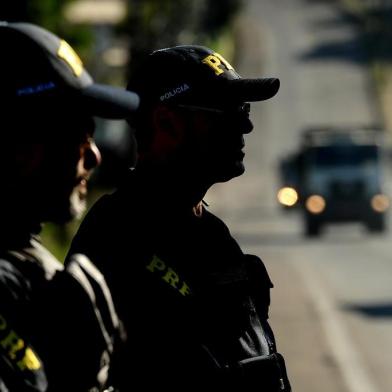  CAXIAS DO SUL, RS, BRASIL, 20/04/2018. Para o Dia do Policial, conversamos com o Policial Rodoviário Federal (PRF) Turella. (Diogo Sallaberry/Agência RBS)