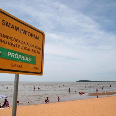  PORTO ALEGRE-RS- BRASIL- 30/12/2018- O último fim de semana do ano de praia no Lami. Ambiental de quem ficou em POA para curtir a praia. Casa de salva-vidas guarnecida no lami.  FOTO FERNANDO GOMES/DIÁRIO GAÚCHO.