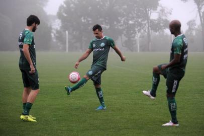  CAXIAS DO SUL, RS, BRASIL, 04/01/2019 - Equipe do Juventude se prepara para temporada do gauchão. NA FOTO: lateral Eltinho. (Marcelo Casagrande/Agência RBS)