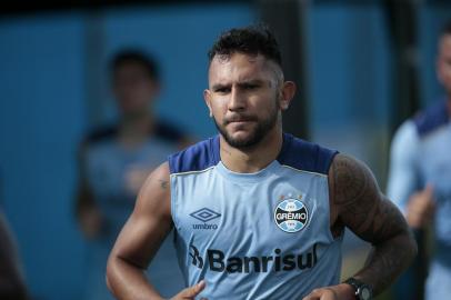  PORTO ALEGRE, RS, BRASIL, 06/01/2019 -  Treino de Walter Montoya no Grêmio.(FOTOGRAFO: ANDRÉ ÁVILA / AGENCIA RBS)