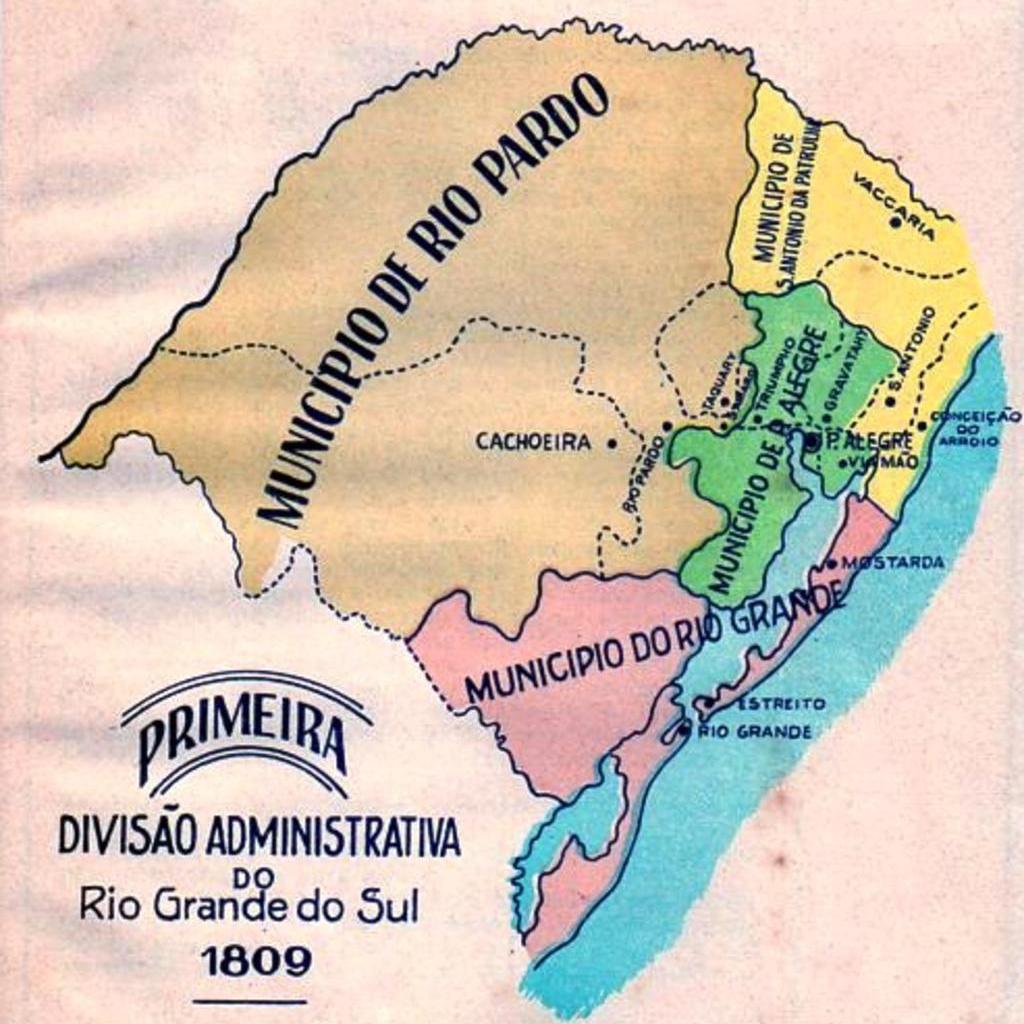 Em 1809 Rio Grande Do Sul Tinha Apenas Quatro Municipios Veja Quais Gzh