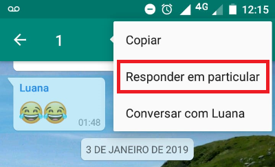 Nova Atualização Do WhatsApp Permite Responder Mensagens De Grupos De ...