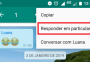 Nova atualização do WhatsApp permite responder mensagens de grupos de forma privada