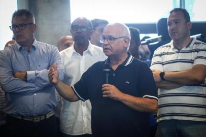  PORTO ALEGRE, RS, BRASIL - 03/01/2018 - Reapresentação do Grêmio. Romildo Bolzan Jr.