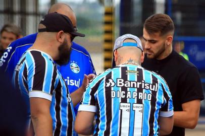  PORTO ALEGRE -RS - BR - 11.01.2018Chegada do joagador Vizeu, novo atacante do Grêmio.FOTÓGRAFO: TADEU VILANI - AGÊNCIARBS