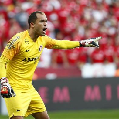 PORTO ALEGRE, RS, BRASIL, 09-09-2018 - GreNal de número 417 válido pelo campeonato brasileiro série A no Beira-Rio. Na foto: Marcelo Lomba (FÉLIX ZUCCO/AGÊNCIA RBS)