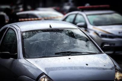  PORTO ALEGRE, RS, BRASIL - 11/01/2019 - Um homem foi baleado e morto no bairro Teresópolis.