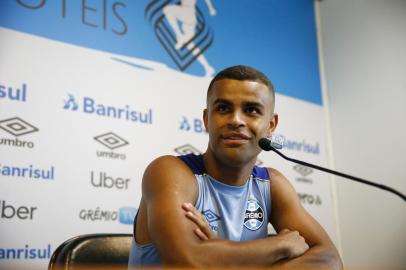  PORTO ALEGRE, RS, BRASIL, 12-01-2019: Grêmio faz treino físico pela pré-temporada, no CT Presidente Luiz Carvalho. Na foto, Alisson. (FOTO FÉLIX ZUCCO/AGÊNCIA RBS, Editoria de Esportes).