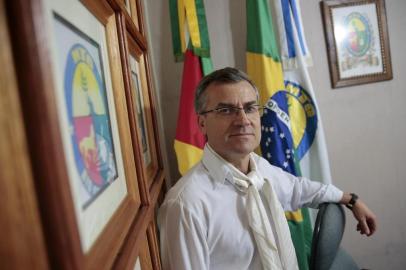  PORTO ALEGRE, RS, BRASIL - 2019.01.03 - Entrevista com Nairo Callegaro, presidente do Movimento Tradicionalista Gaúcho (MTG), na sede da entidade. O MTG terá eleições no dia 12 de janeiro. (Foto: ANDRÉ ÁVILA/ Agência RBS)