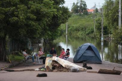  ALEGRETE, RS, BRASIL - 13/01/2019 - Cheias no Alegrete em virtude das chuvas dos últimos dias.