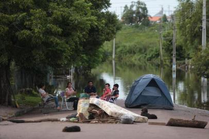  ALEGRETE, RS, BRASIL - 13/01/2019 - Cheias no Alegrete em virtude das chuvas dos últimos dias.