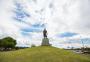 Familiares de autor e de modelo do Laçador admitem rever localização da estátua