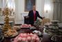 Trump paga pizza e hambúrgueres na Casa Branca em meio ao "shutdown"