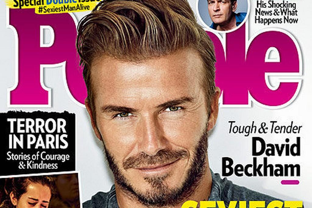 David Beckham é Eleito O Homem Mais Sexy De 2015 Pela Revista People Donna 6856