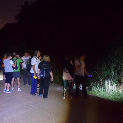 Caminhada noturna em Nova Petrópolis