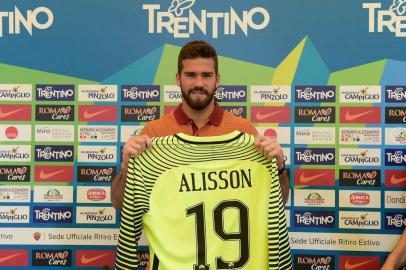  ALISSON UNVEILED AT FIRST PRESS CONFERENCE