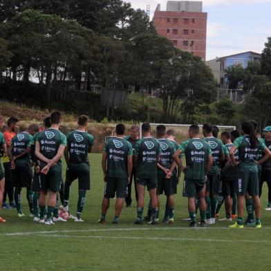  CAXIAS DO SUL, RS, BRASIL, 08/01/2019 - Equipe do Juventude se prepara para jogo-treino contra o Criciúma. (Marcelo Casagrande/Agência RBS)