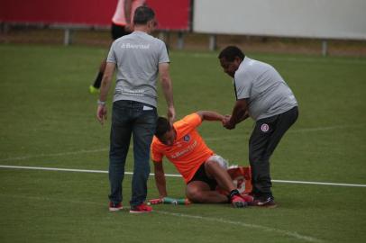  PORTO ALEGRE, RS, BRASIL, 17/01/2019- Treino do Inter que ocorreu nesta manhã.(FOTOGRAFO: RONALDO BERNARDI / AGENCIA RBS)