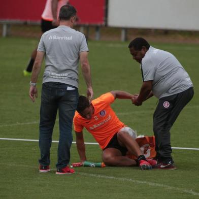  PORTO ALEGRE, RS, BRASIL, 17/01/2019- Treino do Inter que ocorreu nesta manhã.(FOTOGRAFO: RONALDO BERNARDI / AGENCIA RBS)