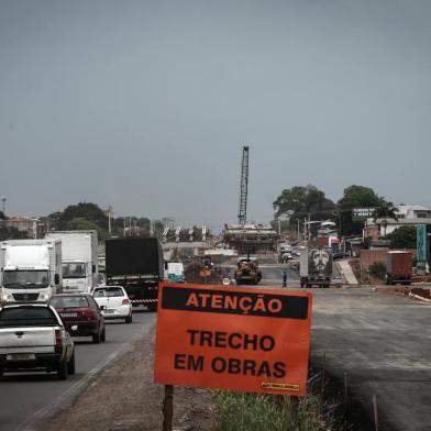  GRAVATAÍ/SAPUCAIA, RS, BRASIL, 28/11/2018 - Radiografa das obras da RS-118. Como estão as obras da RS-118, os trechos prontos e o que ainda falta ser concluído. (FOTOGRAFO: CARLOS MACEDO / AGENCIA RBS)Indexador: Carlos Macedo