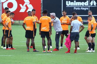  PORTO ALEGRE, RS, BRASIL, 18/01/2019- Treino do inter que ocorreu nesta manhã.(FOTOGRAFO: LAURO ALVES / AGENCIA RBS)