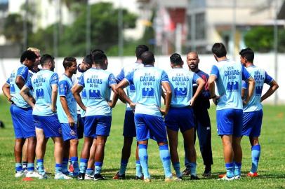  CAXIAS DO SUL,RS,BRASIL. (17/12/2018)Diar de treino no estádio Centenário em Caxias do Sul, Na foto técnico Pingo.(Antonio Valiente/Agências RBS)