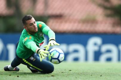  Treino da Seleção Brasileira Sub-20 na Granja Comary em fase preparatória para o Sul-americano da categoria no Chile. Lucas Figueiredo/CBFIndexador: Lucas Figueiredo/CBF