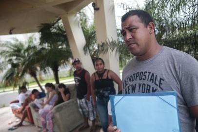  CANOAS, RS, BRASIL - 2019.01.18 - Refugiados venezuelanos têm até 31 de março para deixar abrigos em Canoas. Na foto: Edismael José Rojas (Foto: ANDRÉ ÁVILA/ Agência RBS)Indexador: Andre Avila