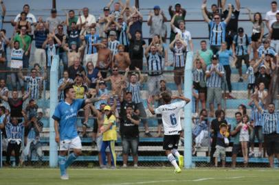  NOVO HAMBURGO,  RS, BRASIL, 20/01/2019- Novo Hamburgo x Grêmio: jogo da primeira rodada do Gauchão 2019.(FOTOGRAFO: ANDRÉ ÁVILA / AGENCIA RBS)