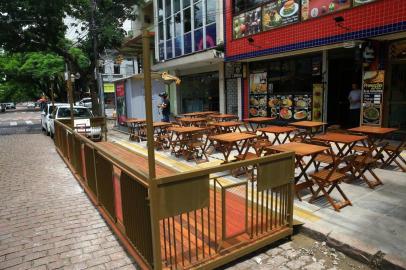  PORTO ALEGRE -RS - BR 18.01.2019Parklet do Boteko República, na rua República, no bairro Cidade Baixa.FOTÓGRAFO: TADEU VILANI AGÊNCIA RBS