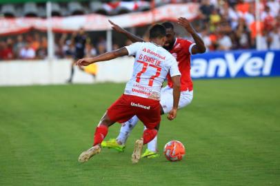  IJUÍ, RS, BRASIL, 20.01.2019. São Luiz e Inter se enfrentam em Ijuí, no Estádio 19 de Outubro, pela primeira rodada do Campeonato Gaúcho 2019.Foto: Tadeu Vilani/Agência RBS