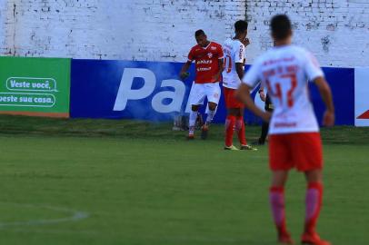  IJUÍ, RS, BRASIL, 20.01.2019. São Luiz e Inter se enfrentam em Ijuí, no Estádio 19 de Outubro, pela primeira rodada do Campeonato Gaúcho 2019.Foto: Tadeu Vilani/Agência RBS