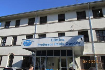 Vistoria realizada na Clínica Paulo Guedes, em Caxias do Sul. Foram verificados problemas no atendimento e irregularidades trabalhistas