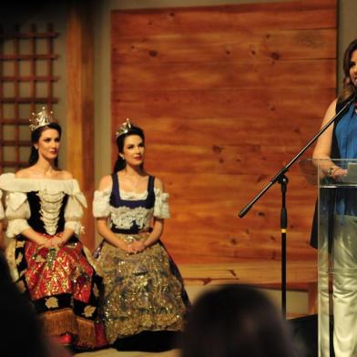  CAXIAS DO SUL, RS, BRASIL (21/01/2019)Apresentação da Festa da Uva 2019. Na foto, presidente da comissão comunitária da Festa da Uva, Sandra Randon. (Antonio Valiente/Agência RBS)