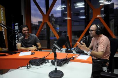  CAXIAS DO SUL, RS, BRASIL, 18/01/2019 - Estreia do Programa Show dos esportes na Gaúcha Serra. (Marcelo Casagrande/Agência RBS)