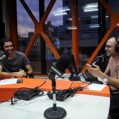  CAXIAS DO SUL, RS, BRASIL, 18/01/2019 - Estreia do Programa Show dos esportes na Gaúcha Serra. (Marcelo Casagrande/Agência RBS)