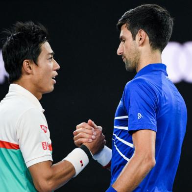 aberto da austrália, novak djokovic, Kei Nishikori